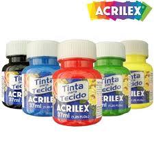 PINTURA ACRILEX PARA TELA