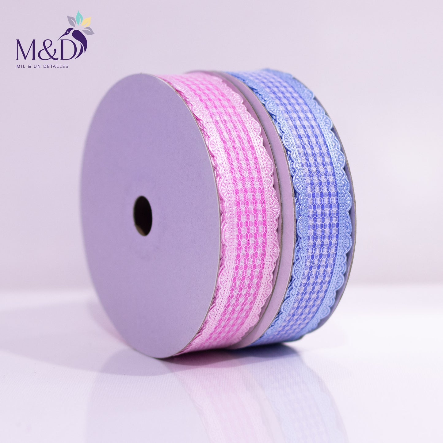 Cintas Baby a Cuadros de 2.5 cm