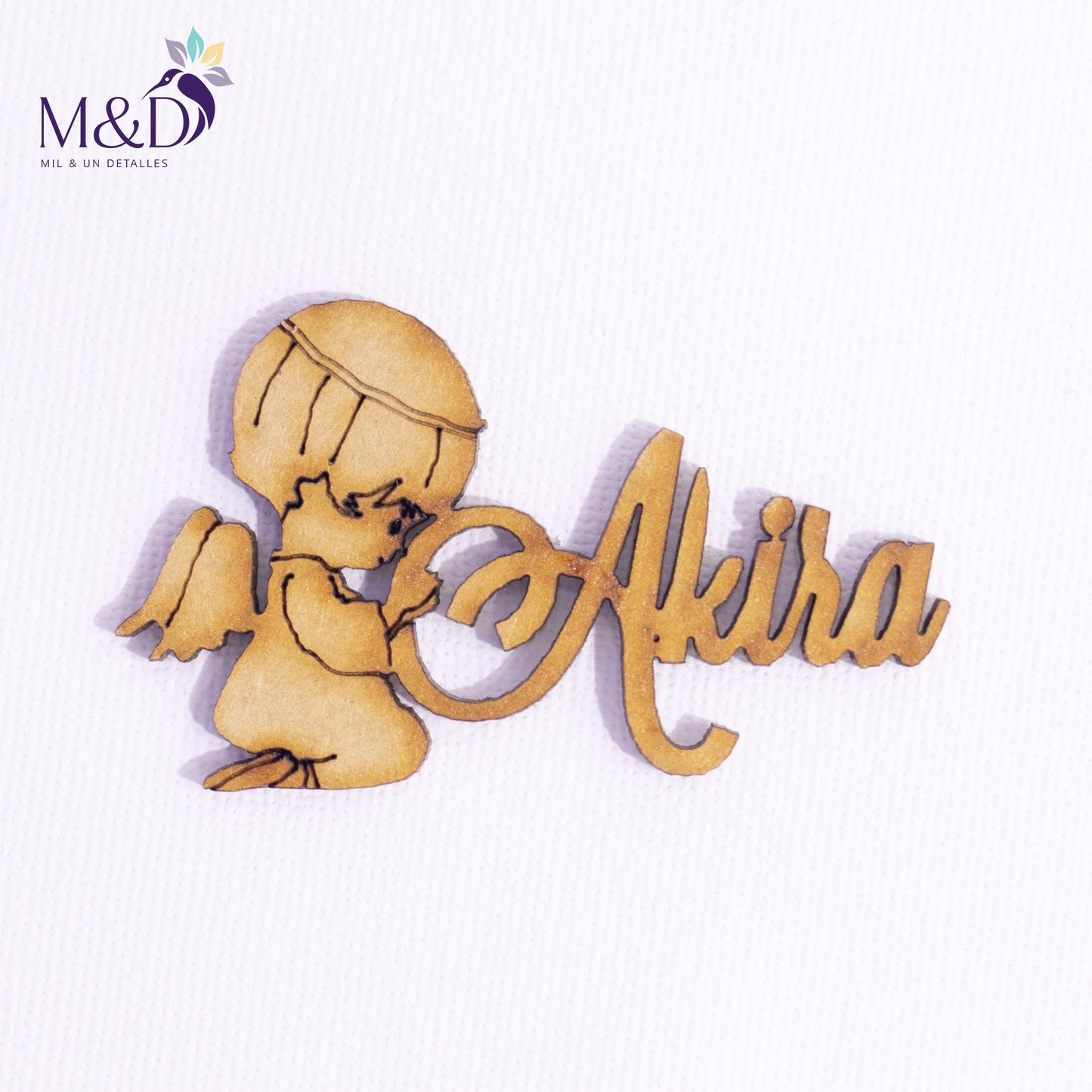 Letras en MDF "Nombre Personalizado" x 100 unidades