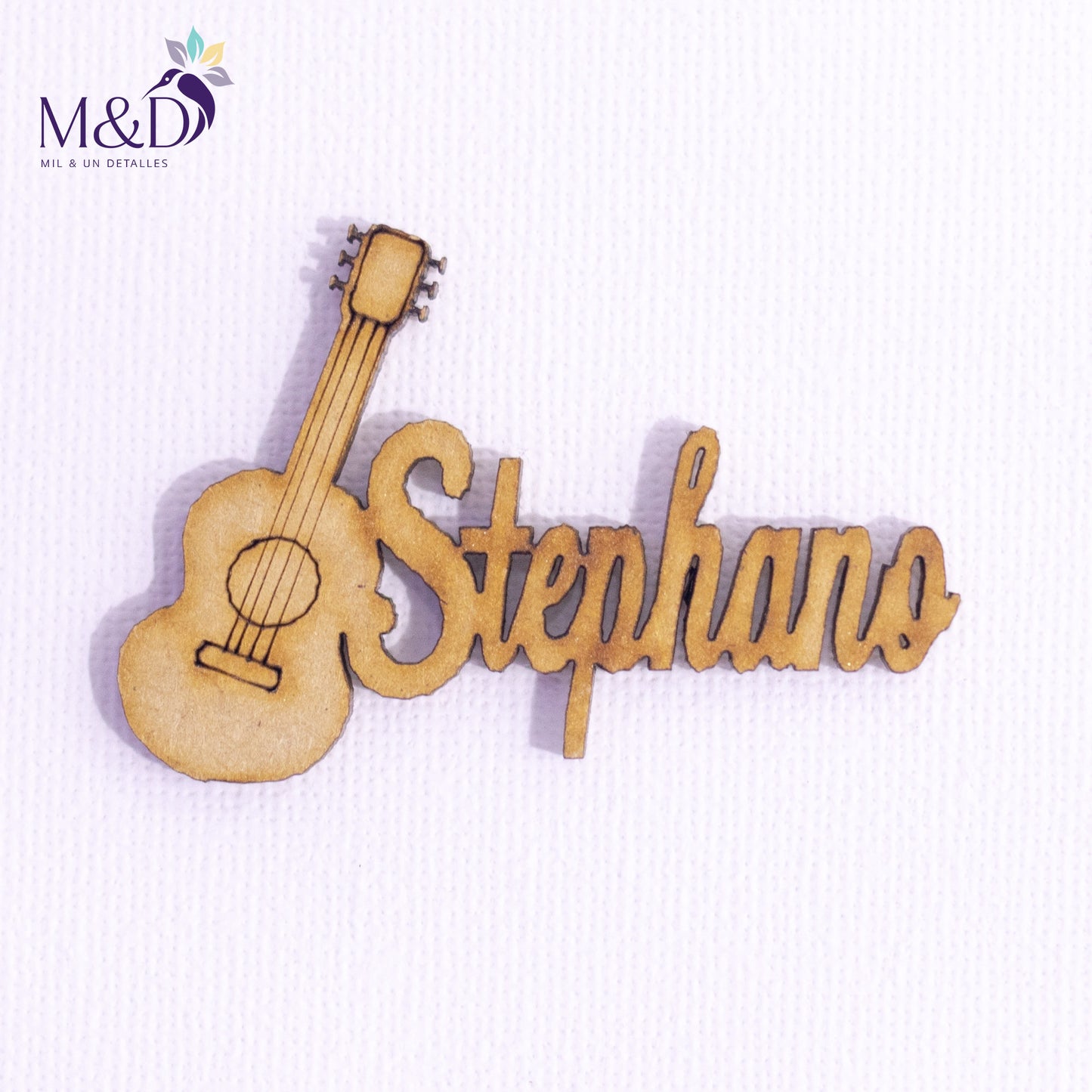 Letras en MDF "Nombre Personalizado" x 100 unidades