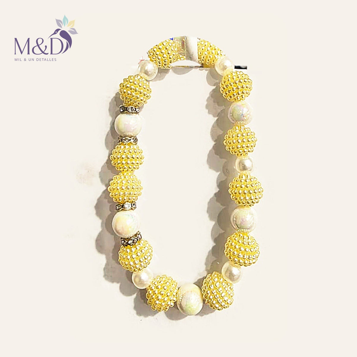 Pulsera de Perlas Crema | Mil y un Detalles