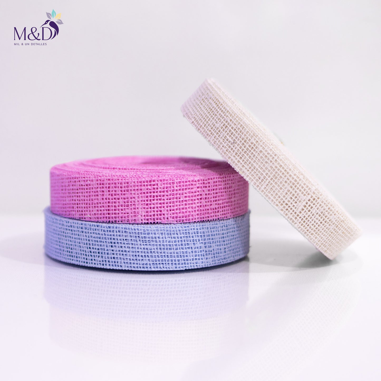 Cintas Yute para Baby Shower de 2.5cm x 10 metros