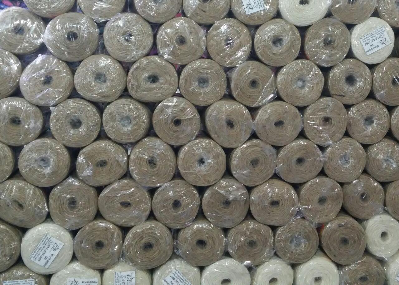 Soguilla Natural de Yute 200g (3 y 5 hebras) – Gruesa y Delgada