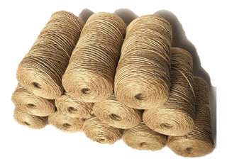 Soguilla Natural de Yute 200g (3 y 5 hebras) – Gruesa y Delgada