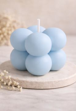 Velas Decorativas Burbuja – Pack x25 Unidades