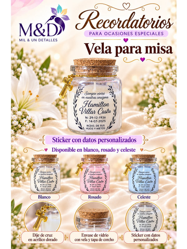 Vela para misa